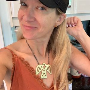 COPY - Phoenix silver tone necklace